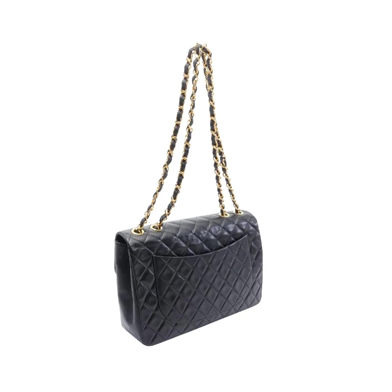 Chanel bags as wedding day accessoriesCHANEL Jumbo Shoulder Bag